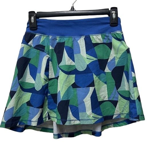 All In Motion‎ Blue Geo Size 14 Tennis Girls Active Gym tennis Skort performance - Picture 1 of 6